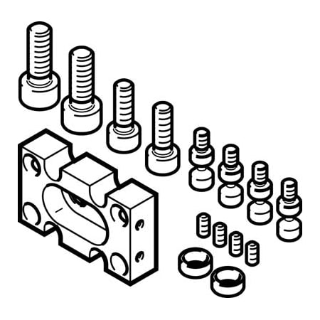 Festo Adapter Kit DHAA-G-G6-12-B11-20 DHAA-G-G6-12-B11-20